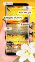 Summer Beach Keyboard Theme poster