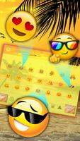 Summer Beach Keyboard Theme screenshot 2