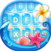 Sunny beach keyboard