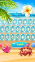 Sunny beach keyboard Ekran Görüntüsü 1