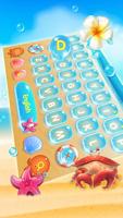 Sunny beach keyboard Ekran Görüntüsü 2