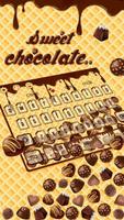 1 Schermata Sweet Chocolate Gravity Keyboard Theme