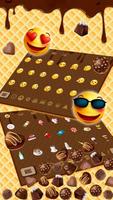 2 Schermata Sweet Chocolate Gravity Keyboard Theme