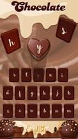 Тема шоколадной клавиатуры скриншот 1