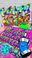 Street Graffiti Keyboard Theme پوسٹر