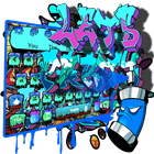 Party Graffiti Street Art Keyboard Theme icon