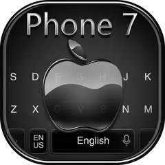 Tastatur für Phone 7 Schwarz APK Herunterladen
