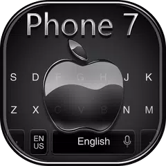 Keyboard for Phone 7 Jet Black Icon