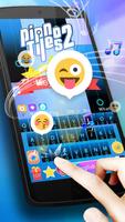 Piano Tiles 2™ Keyboard Theme ภาพหน้าจอ 1