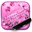 Pinky Crystal Glitter Keyboard Theme