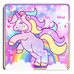 Pink Cute Unicorn Keyboard