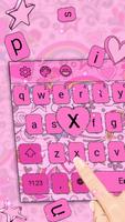 Pink heart art keyboard capture d'écran 2