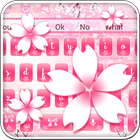 Pink Cherry Bloom Keyboard アイコン