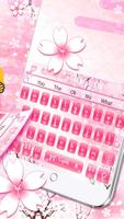 Pink Cherry Bloom Keyboard スクリーンショット 2