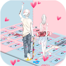 Różowa Para Miłości aplikacja