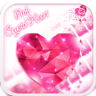 آیکون‌ Pink Crystal Heart