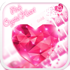 Pink Crystal Heart icon