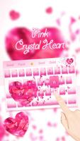 Pink Crystal Heart poster