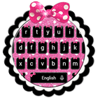 Pink  Minn Bowknot Theme icône
