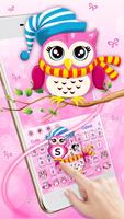 Pink Cute Owl Hợp âm Chuẩn ảnh chụp màn hình 1