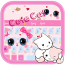 Pink kawaii kitten APK