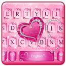 Rosa Diamant-Tastatur APK