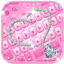 Pink Diamond Princess Keyboard Theme APK