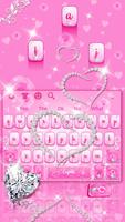 Pink Diamond Princess Keyboard Theme Affiche
