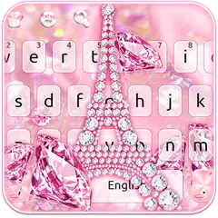 Baixar Teclado Rosa Diamante APK