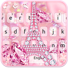 Pink Diamond-toetsenbord-icoon