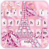 Clavier Diamant Rose icône