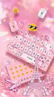 Clavier Diamant Rose Affiche