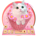 Pink Cute Kitty keyboard APK