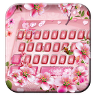 pink flower keyboard bee sakura rose 图标