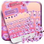 Bàn phím hoa văn Pink Flower biểu tượng