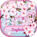 APK Pink Flower keyboard