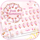 Pink Gemstone Keyboard APK