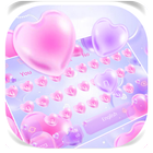Pink Heart Balloon icône