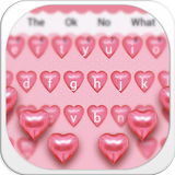 آیکون‌ Pink Heart Keyboard