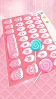 Pink ice cream keyboard Ekran Görüntüsü 2
