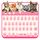Kawaii Pink Kitty Keyboard APK