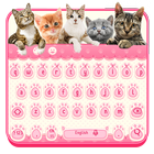 Kawaii Pink Kitty Keyboard icon