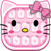 Pink Kitty Keyboard Theme
