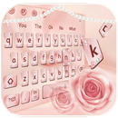 Pink Luxury Rose Keyboard APK