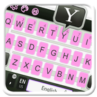 Pink Message Keyboard Zeichen