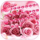 Pink Rose Keyboard Theme 图标