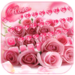 ”Pink Rose Keyboard Theme