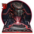 3d Predator Black Red keyboard icon