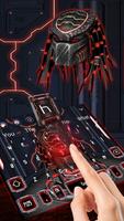 Bàn phím 3D Predator đen đỏ ảnh chụp màn hình 1