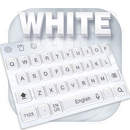 Saf beyaz klavye APK